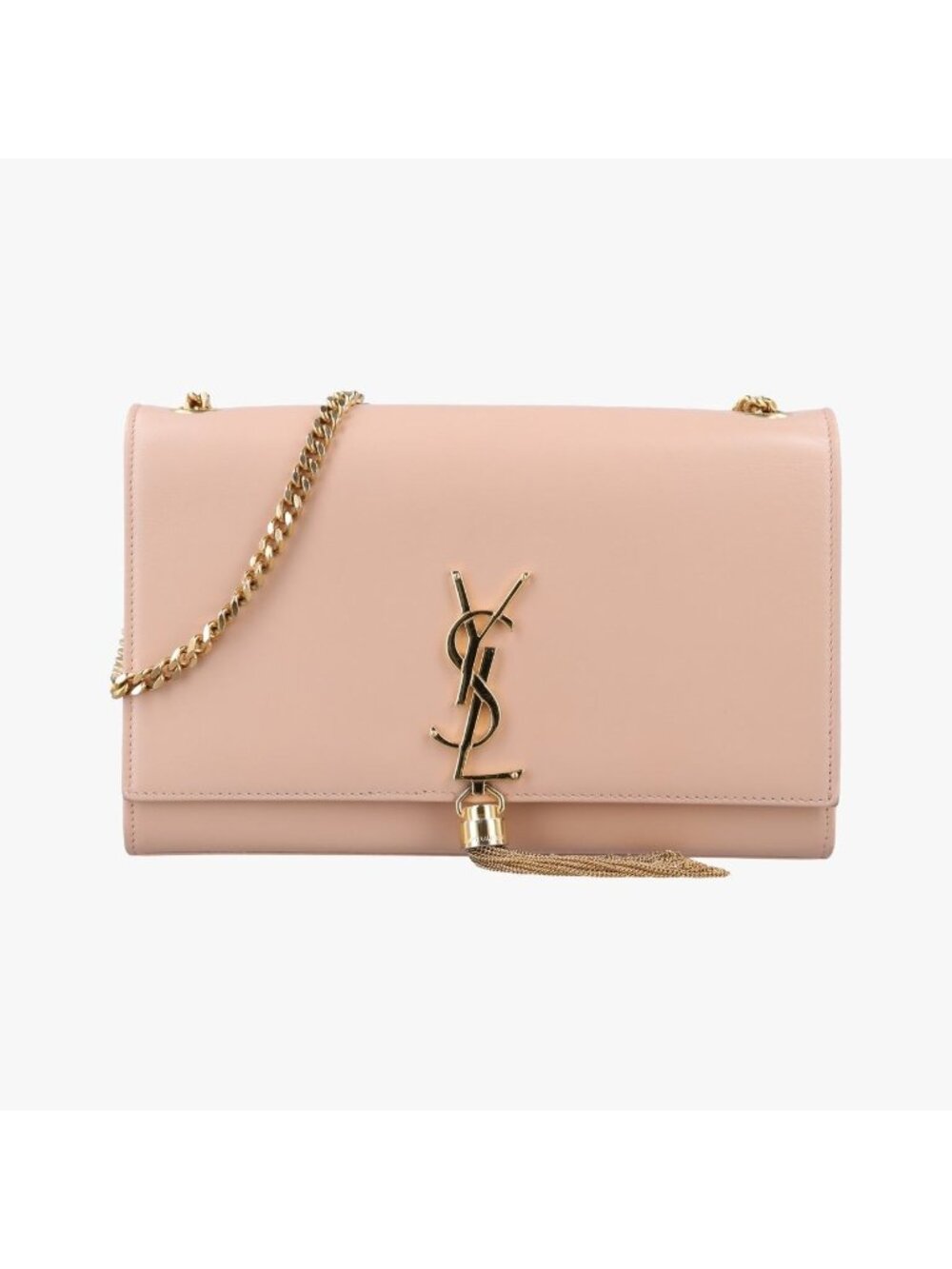 Saint Laurent Kate Beige Leather